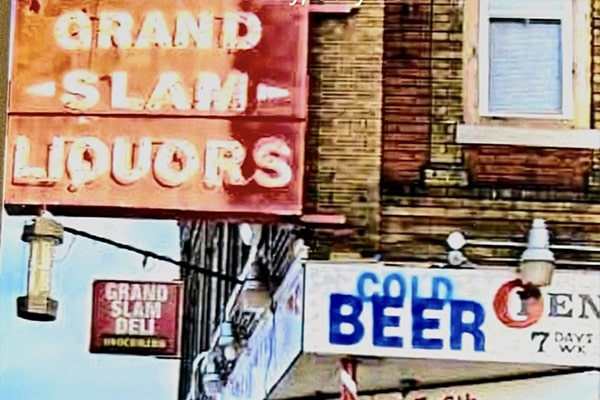 grand slam old sign